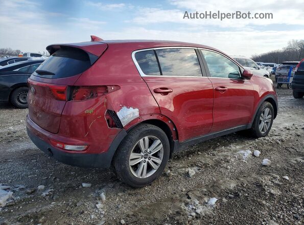 KNDPM3AC0K7539869 2019 KIA SPORTAGE Red Tył prawy