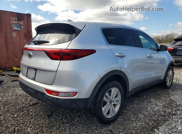 KNDPM3AC0K7567655 2019 KIA SPORTAGE Silver Trasero derecho