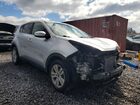 2019 Kia Sportage Lx Silver vin: KNDPM3AC0K7567655