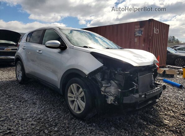 KNDPM3AC0K7567655 2019 KIA SPORTAGE Silver Delantero derecho