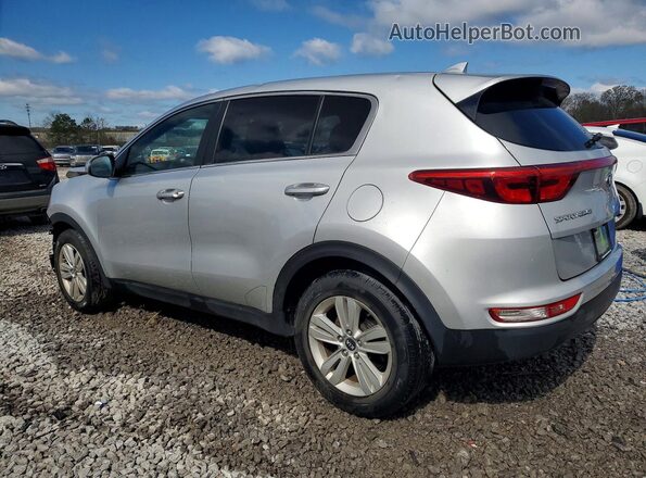 KNDPM3AC0K7567655 2019 KIA SPORTAGE Silver Trasero izquierdo