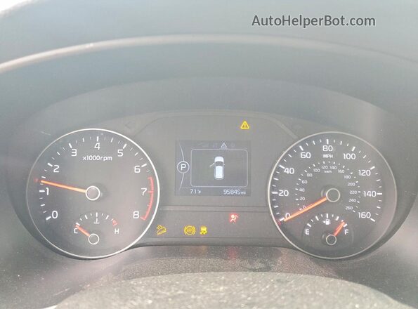 KNDPM3AC0K7575822 2019 KIA SPORTAGE Tan ხელსაწყოთა პანელის ხედი