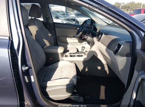 KNDPM3AC0K7619141 2019 KIA SPORTAGE Pewter Вид салона спереди