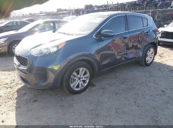 KNDPM3AC0K7619141 2019 KIA SPORTAGE Pewter Передняя левая четверть