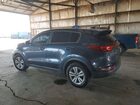 2017 Kia Sportage Lx Синий vin: KNDPM3AC1H7218111