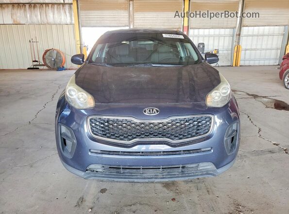 KNDPM3AC1H7218111 2017 KIA SPORTAGE Синий Вид спереди