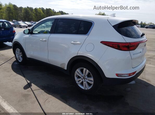 KNDPM3AC1J7301592 2018 KIA SPORTAGE Белый Задняя левая четверть