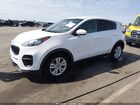 2018 Kia Sportage Lx Белый vin: KNDPM3AC1J7301592