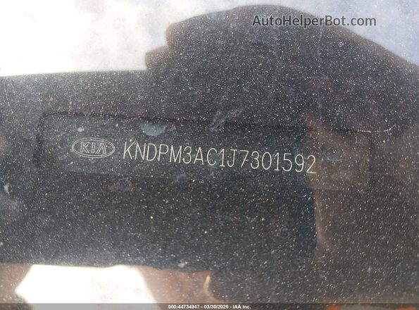 KNDPM3AC1J7301592 2018 KIA SPORTAGE Белый Вид подкапотного пространства