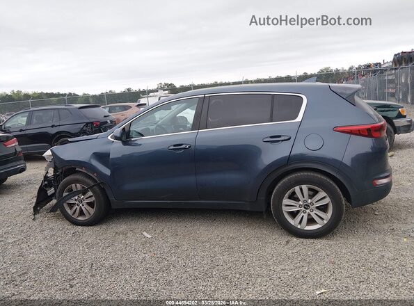KNDPM3AC2H7037308 2017 KIA SPORTAGE Dark Blue Панорамный вид салона 360°