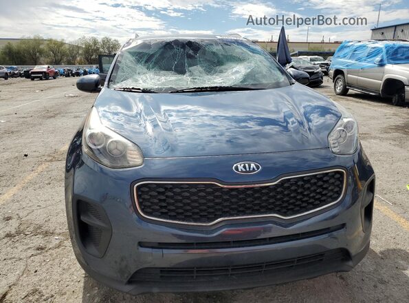 KNDPM3AC2K7624941 2019 KIA SPORTAGE Blue Դիմացի տեսք