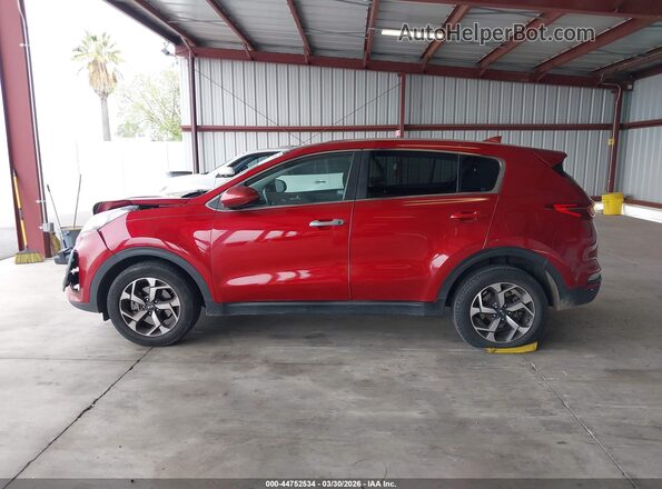 KNDPM3AC2L7712471 2020 KIA SPORTAGE Красный Панорамный вид салона 360°