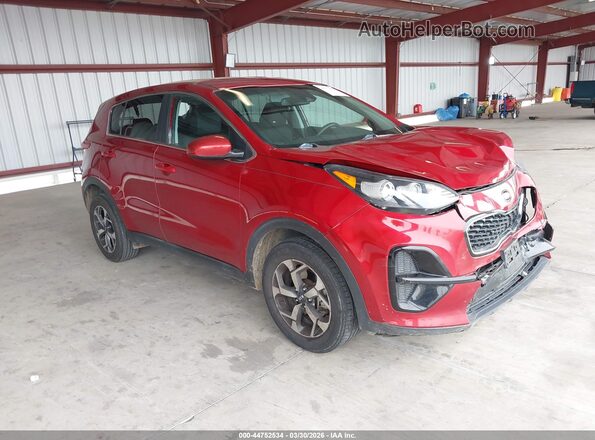 KNDPM3AC2L7712471 2020 KIA SPORTAGE Красный Передняя правая четверть