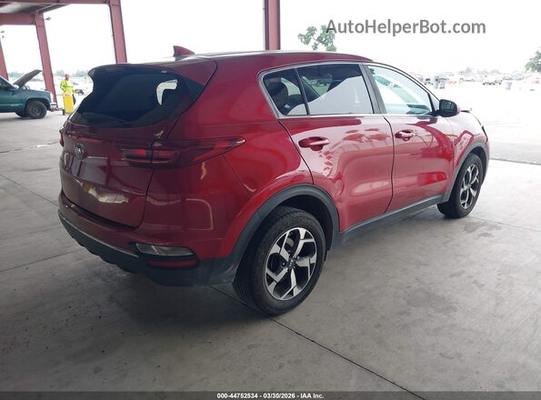 KNDPM3AC2L7712471 2020 KIA SPORTAGE Красный Задняя правая четверть