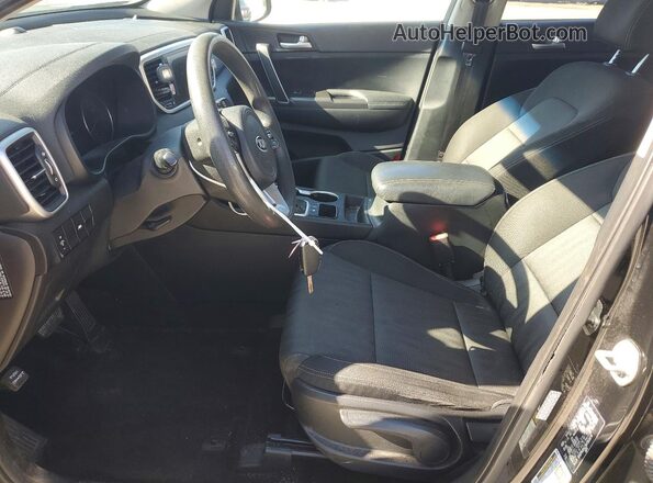 KNDPM3AC2M7863876 2021 KIA SPORTAGE Серый Вид салона спереди