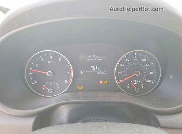 KNDPM3AC2M7863876 2021 KIA SPORTAGE Серый Вид щитка приборов