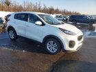 2018 Kia Sportage Lx White vin: KNDPM3AC3J7330737
