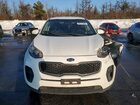2018 Kia Sportage Lx White vin: KNDPM3AC3J7330737