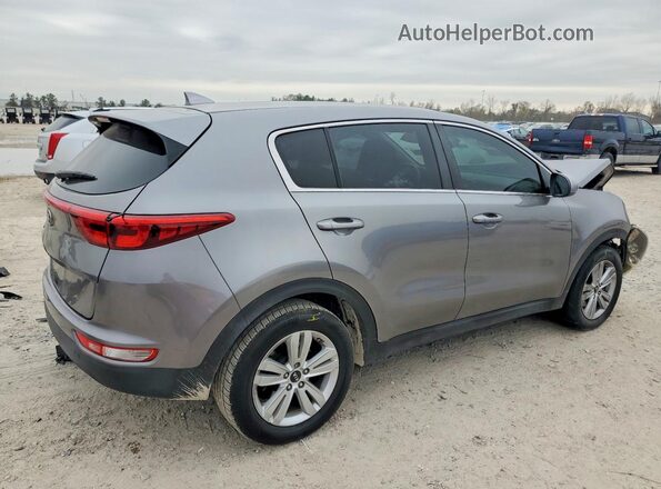 KNDPM3AC3K7526985 2019 KIA SPORTAGE Gray უკანა მარჯვენა