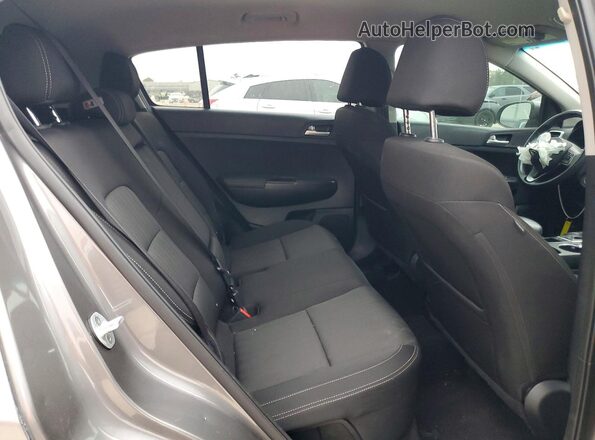 KNDPM3AC3K7526985 2019 KIA SPORTAGE Gray უკანა სალონის ხედი