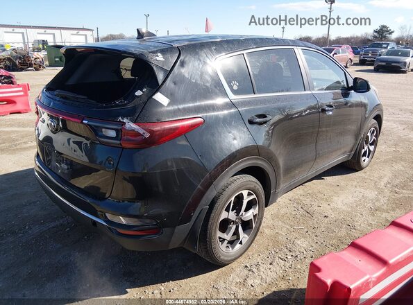 KNDPM3AC3L7703388 2020 KIA SPORTAGE Черный Задняя правая четверть