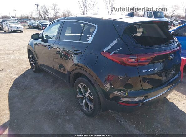KNDPM3AC3L7703388 2020 KIA SPORTAGE Черный Задняя левая четверть