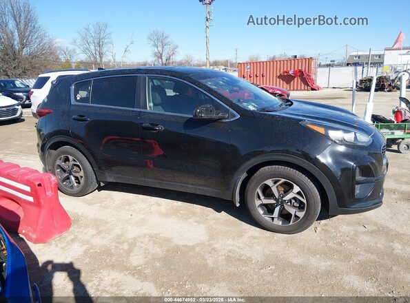 KNDPM3AC3L7703388 2020 KIA SPORTAGE Черный Вид задней части салона
