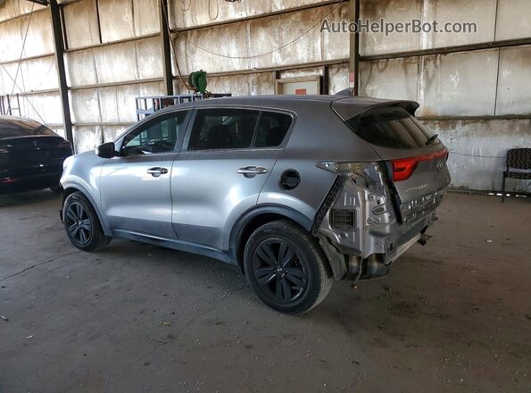 KNDPM3AC4H7165128 2017 KIA SPORTAGE Gray Задня ліва чверть