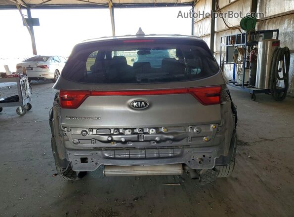 KNDPM3AC4H7165128 2017 KIA SPORTAGE Gray Вид ззаду