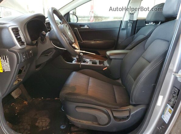 KNDPM3AC4H7165128 2017 KIA SPORTAGE Gray Вид салону спереду