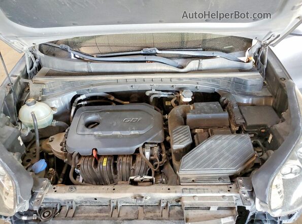 KNDPM3AC4H7165128 2017 KIA SPORTAGE Gray Вид задньої частини салону