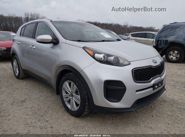 KNDPM3AC4J7382913 2018 KIA SPORTAGE Серебряный Передняя правая четверть