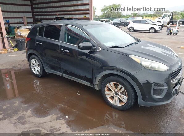 KNDPM3AC4J7422844 2018 KIA SPORTAGE Синий Передняя правая четверть