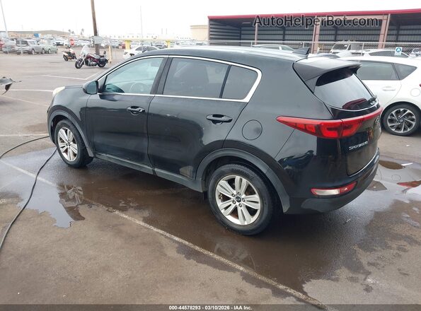 KNDPM3AC4J7422844 2018 KIA SPORTAGE Синий Задняя левая четверть