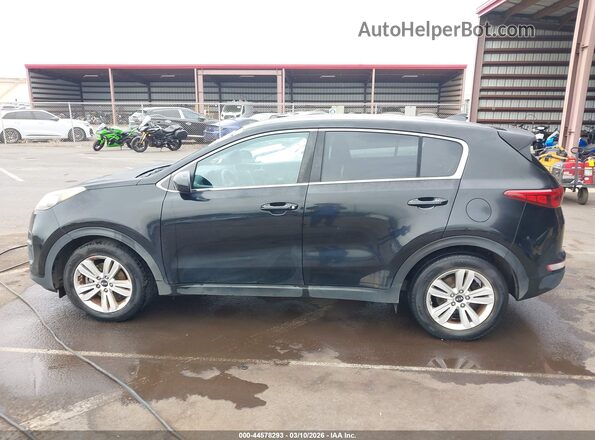 KNDPM3AC4J7422844 2018 KIA SPORTAGE Синий Панорамный вид салона 360°