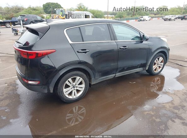 KNDPM3AC4J7422844 2018 KIA SPORTAGE Синий Задняя правая четверть