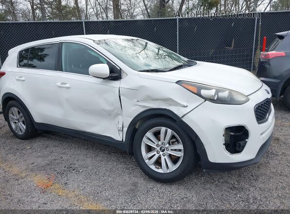 KNDPM3AC4J7470764 2018 KIA SPORTAGE Белый Передняя правая четверть