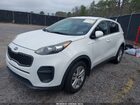 2018 Kia Sportage Lx Белый vin: KNDPM3AC4J7470764