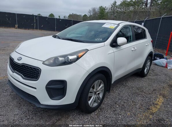KNDPM3AC4J7470764 2018 KIA SPORTAGE Белый Передняя левая четверть