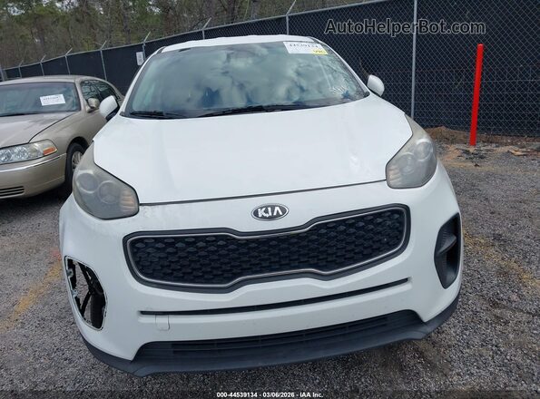 KNDPM3AC4J7470764 2018 KIA SPORTAGE Белый Вид щитка приборов