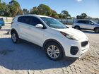 2019 Kia Sportage Lx White vin: KNDPM3AC4K7549370