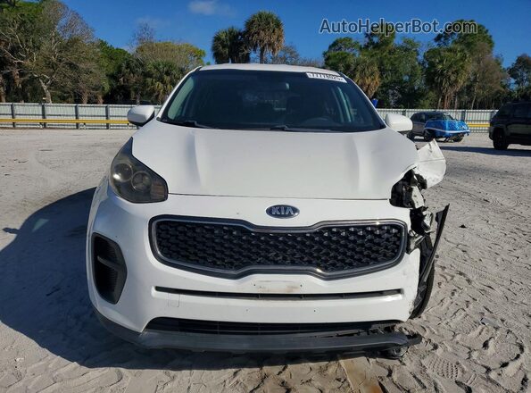 KNDPM3AC4K7549370 2019 KIA SPORTAGE White Vista frontal