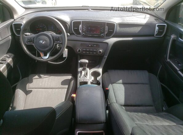 KNDPM3AC4K7549370 2019 KIA SPORTAGE White Vista del salpicadero