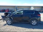 2017 Kia Sportage Lx Черный vin: KNDPM3AC5H7115614