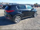 2017 Kia Sportage Lx Черный vin: KNDPM3AC5H7115614