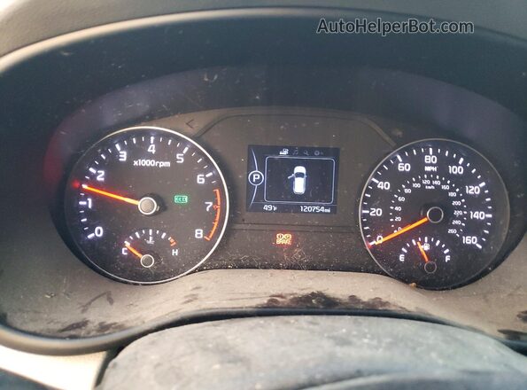 KNDPM3AC5J7348379 2018 KIA SPORTAGE Белый Вид щитка приборов
