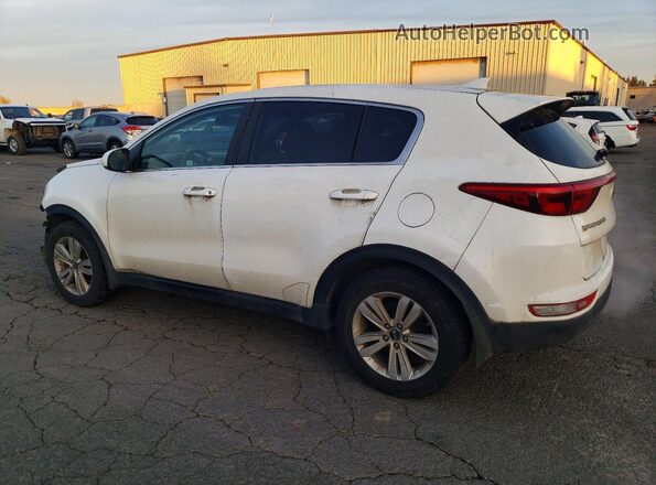 KNDPM3AC5J7348379 2018 KIA SPORTAGE Белый Задняя левая четверть