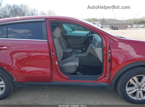 KNDPM3AC5K7621161 2019 KIA SPORTAGE Красный Вид спереди