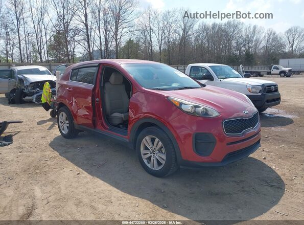 KNDPM3AC5K7621161 2019 KIA SPORTAGE Красный Передняя правая четверть