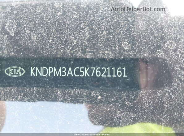 KNDPM3AC5K7621161 2019 KIA SPORTAGE Красный Вид подкапотного пространства